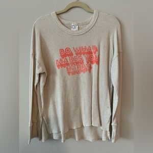 Aerie Offline Waffle Knit Shirt